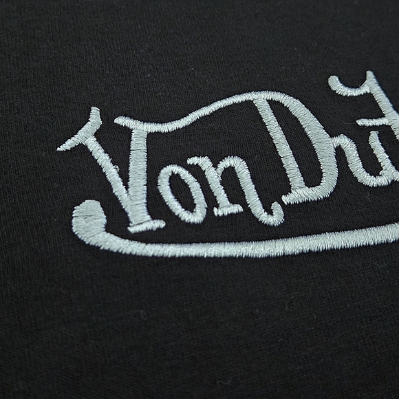 Von Dutch Black🖤 Graphic Tee👕 with White Logo - NWT - Picture 9 of 14